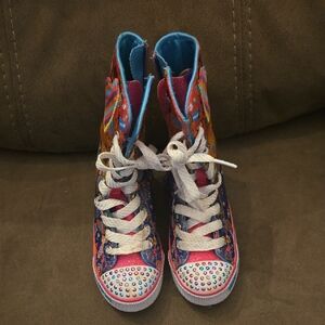 Skechers Multicolor Kids High-Top Sneakers